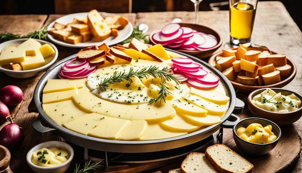 traditionelles Raclette